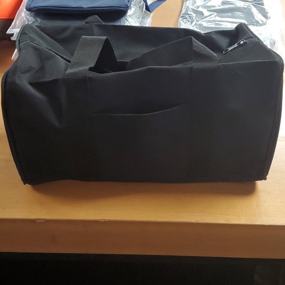 Black mini duffle bag NWOT